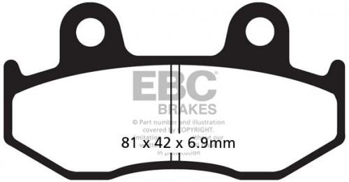 EBC SFA 323/2 EBC SCOOTER PADS