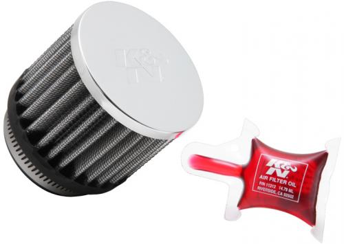 K&N UNIVERSAL FILTER CHROME RC-1880