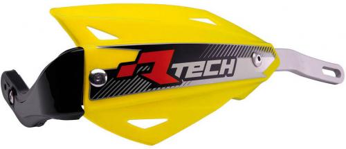 RTECH VERTIGO ALU HANDGUARDS-NO MOUNT KIT YELLOW