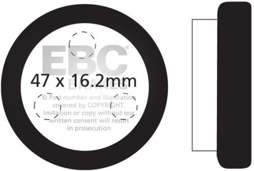 EBC FA 21R EBC DISC PADS