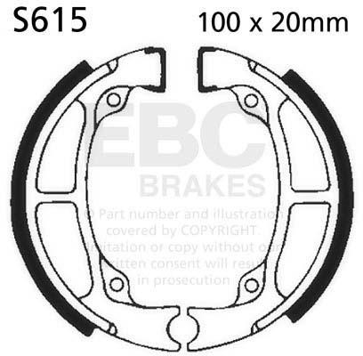 EBC S615 EBC BRAKE SHOES