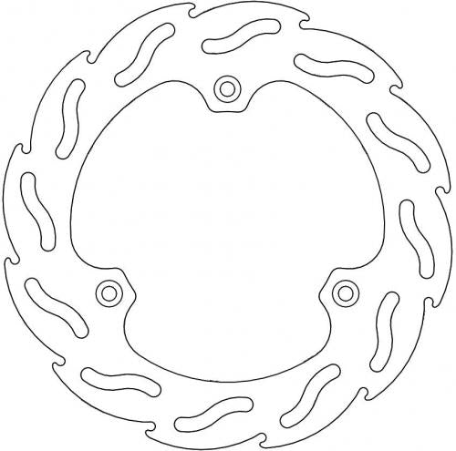 MOTO MASTER 110243, FLAME FIXED DISC 200