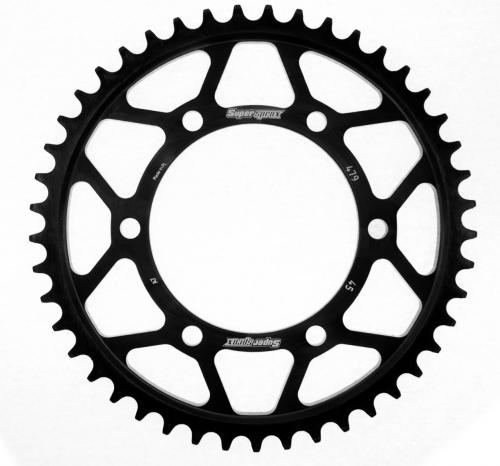 SUPERSPROX SUPERSPROX REAR STEEL 45T, BLACK, 530 SU447945B