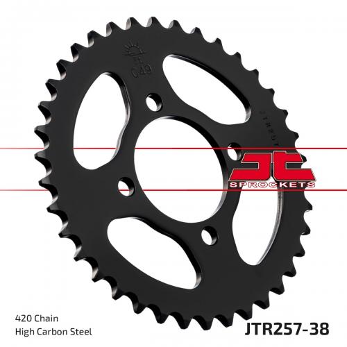 JT SPROCKETS REAR STEEL 38T, 420 JTR025738