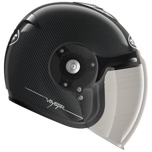 ROOF RO38 VOYAGER CARBON, GLOSSY SILV STRP, S / 56