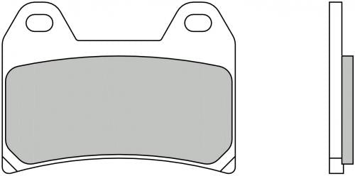 BREMBO 07HO47CC BRAKE PADS ORGANIC