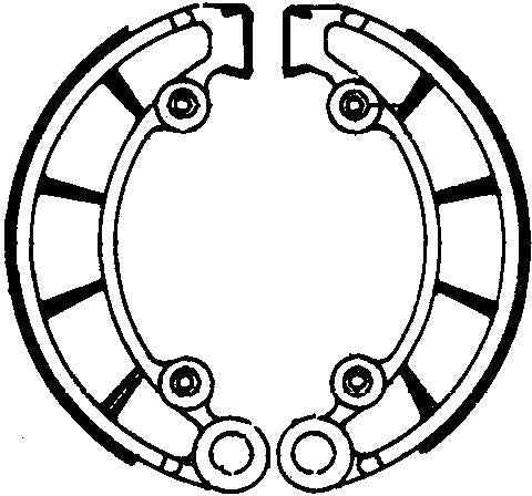FERODO FSB741 BRAKE SHOES