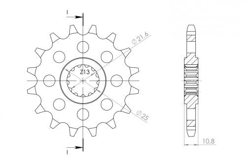 SUPERSPROX SUPERSPROX FRONT 15T, 525 SU1158615