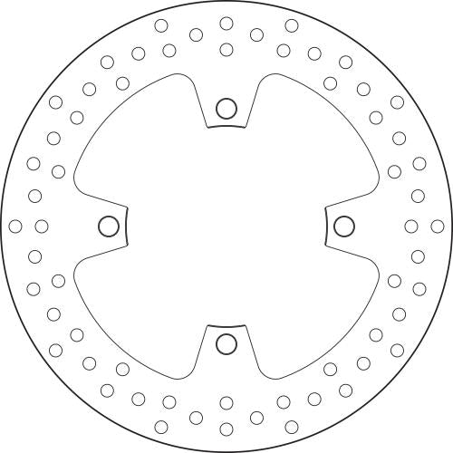 BREMBO BRAKE DISC, 68B407J3