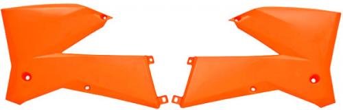 RTECH RADIATOR SCOOPS KTM ORANGE (OE) 566230180