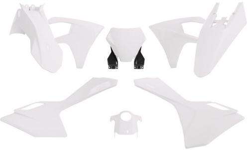 RTECH PLASTIC KIT 6 PCS GASGAS WHITE 569800794