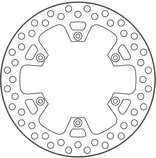 MOTO MASTER VINTAGE REAR DISC 6206110826