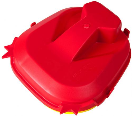 RTECH AIR BOX COVER HONDA RED/YELLOW 560210062