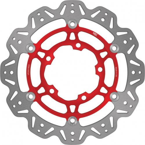 EBC BRAKE DISC VR3091 EBC FLOATING DISC RED HUB