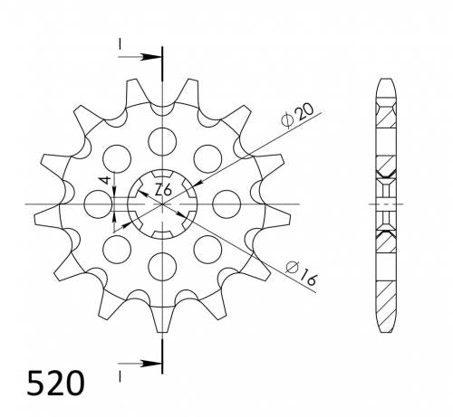 SUPERSPROX SUPERSPROX FRONT 13T SU142113