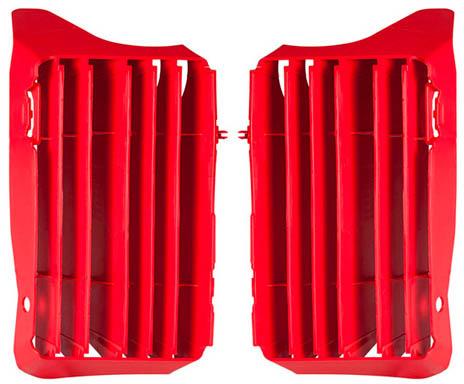 RTECH OVERSIZE RADIATOR LOUVERS HONDA RED