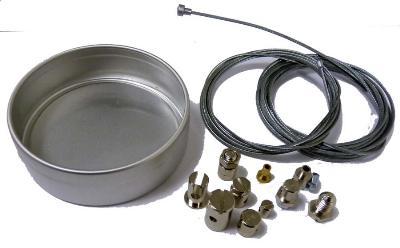 ELECTRICAL CABLE REPAIR KIT WITH VARIOUS FITTINGS
