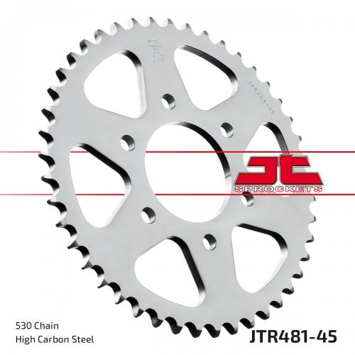 JT SPROCKETS REAR STEEL 45T, 530 JTR048145