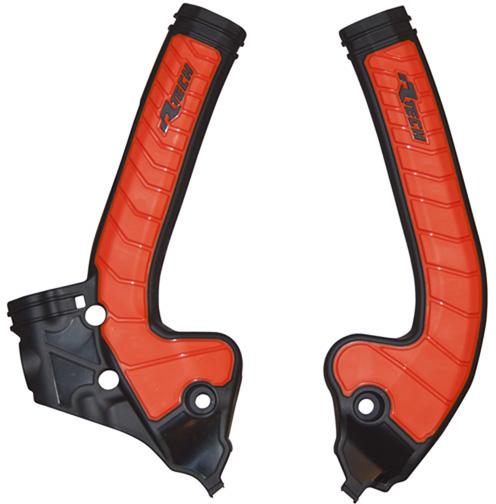 RTECH PLASTIC FRAME PROT BI-MATERIAL BLACK/ORANGE 569801362