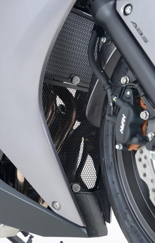 R&G DOWNPIPE GRILLE, BLACK 41650116