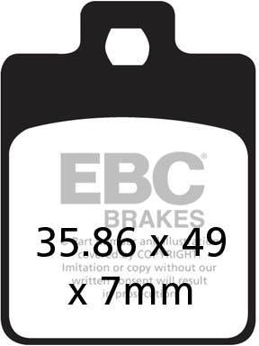 EBC SFAC 260 EBC SCOOTER CARBON PADS