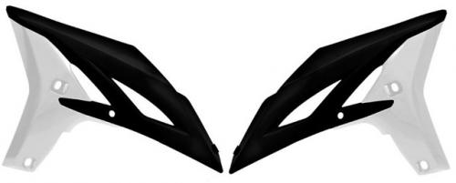 RTECH RADIATOR SCOOPS YAMAHA BLACK (OE)