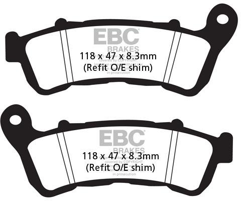 EBC FA 388 EBC DISC PADS