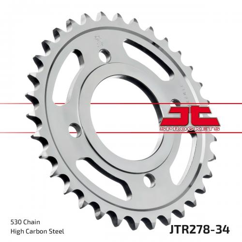 JT SPROCKETS REAR STEEL 34T, 530 JTR027834