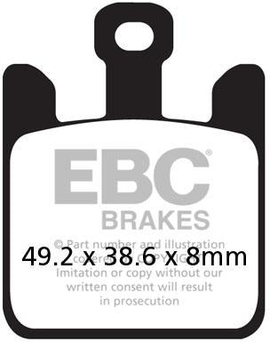 EBC FA 369/4HH EBC DISC PADS (4-PIECE SET)