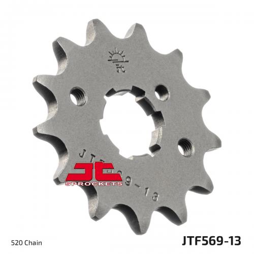 JT SPROCKETS FRONT STEEL 13T, 520 JTF056913