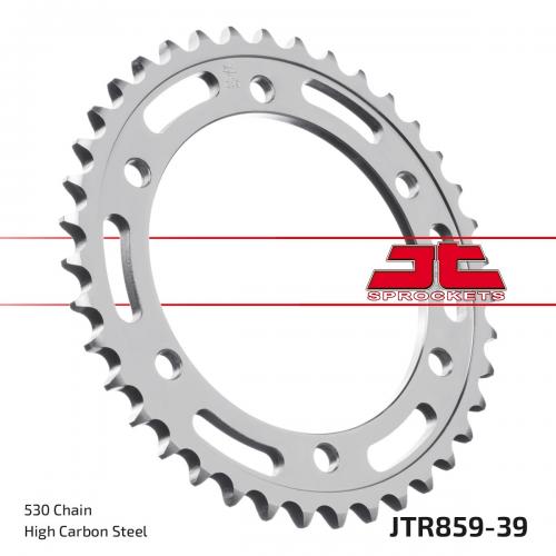 JT SPROCKETS REAR STEEL 39T, 530 JTR085939