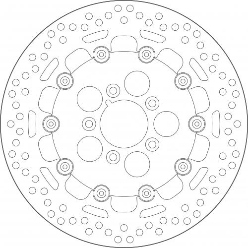 SBS UPGRADE BRAKE DISC 6139