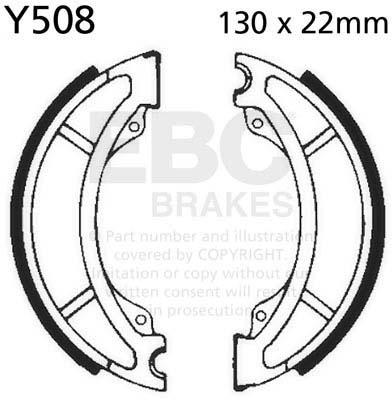 EBC Y508 EBC BRAKE SHOES