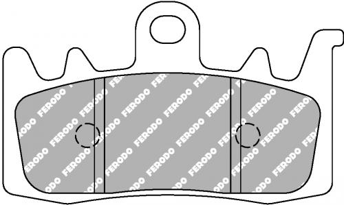 FERODO FDB2265EF BRAKE PADS ORGANIC
