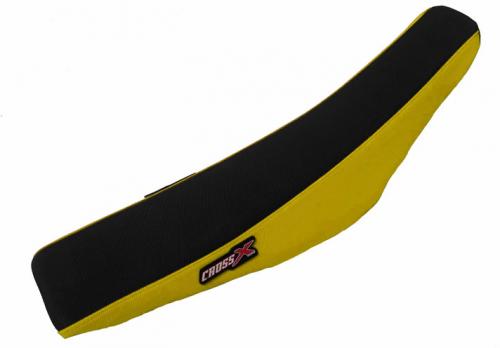 CROSS X SEAT COVER, BLACK-YELLOW(TWO COLORS) M3102BY