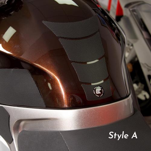 R&G CENTRE TANK PADS CLEAR - DESIGN G - PRO