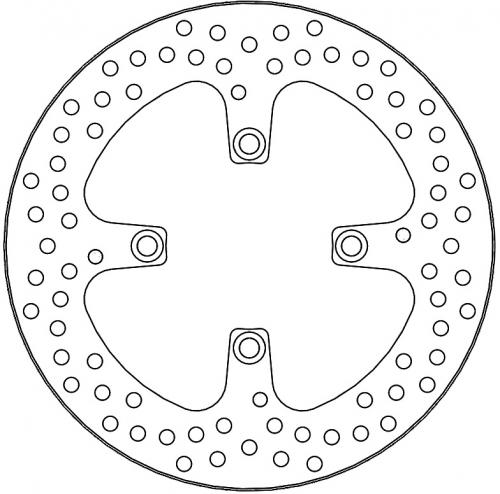 MOTO MASTER 110876, HALO FIXED DISC 245