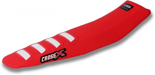 CROSS X SEAT COVER, RED/WHITE (UGS - COLOR WAVE) UFM12012RW