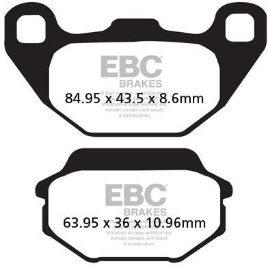 EBC SFA 305 EBC SCOOTER PADS