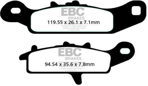 EBC FA 342R EBC DISC PADS