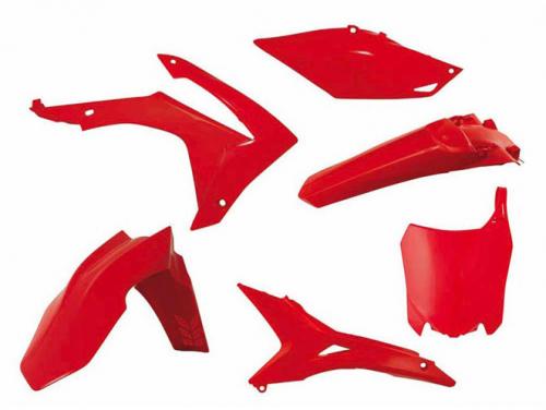RTECH PLASTICS KIT 6 PCS HONDA RED ONLY USA