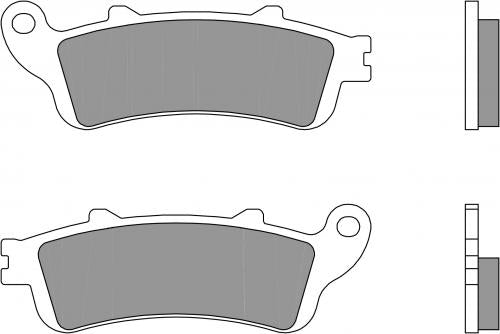BREMBO 07HO52SP BRAKE PADS SINTER