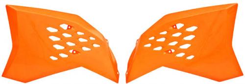 RTECH RADIATOR SCOOPS KTM ORANGE 566230160