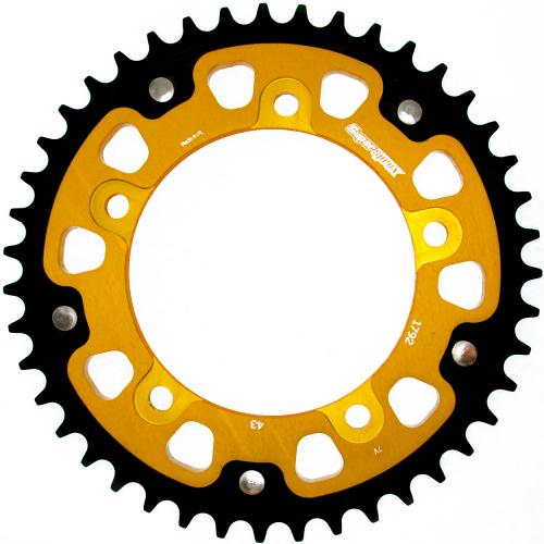 SUPERSPROX SUPERSPROX REAR STEALTH 43T, GOLD, 525 SU6179243G