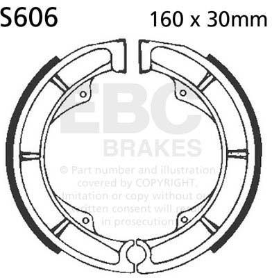 EBC S606 EBC BRAKE SHOES