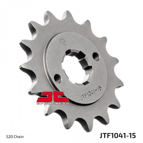 JT SPROCKETS FRONT STEEL 15T, 520 JTF104115