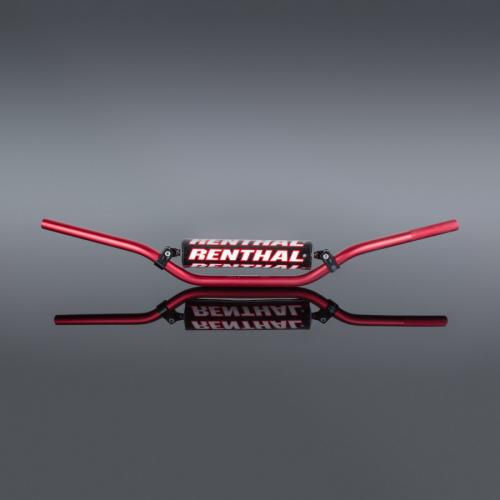 RENTHAL HANDLEBAR 693-01-RD-01-185 22MM RED-PADDED