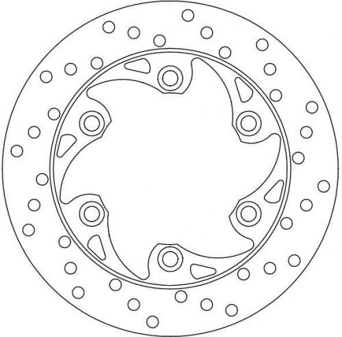 FERODO FMD0472R FIXED BRAKE DISC