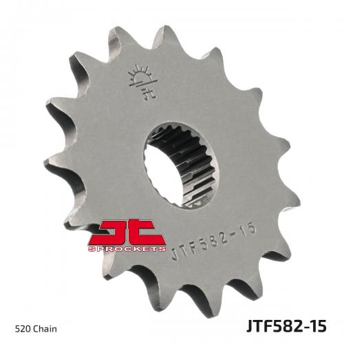 JT SPROCKETS FRONT STEEL 15T, 520 JTF058215