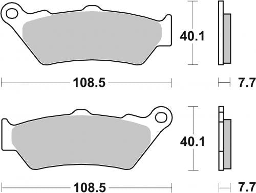 SBS 176CT BRAKE PADS